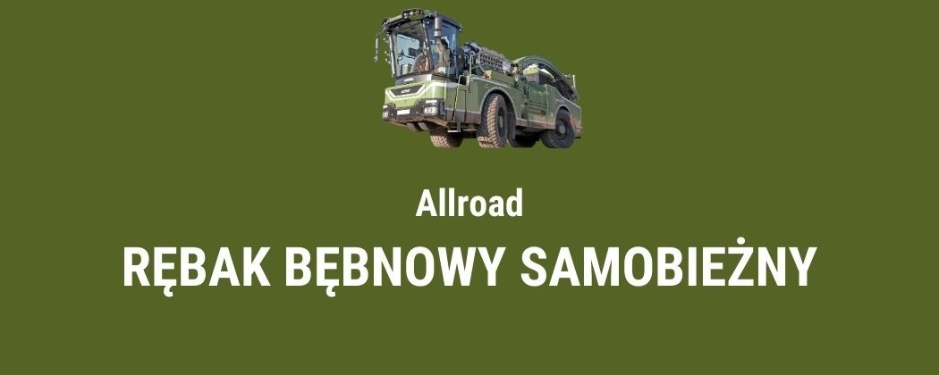 Pezzolato - Allroad samobieżny rębak bębnowy