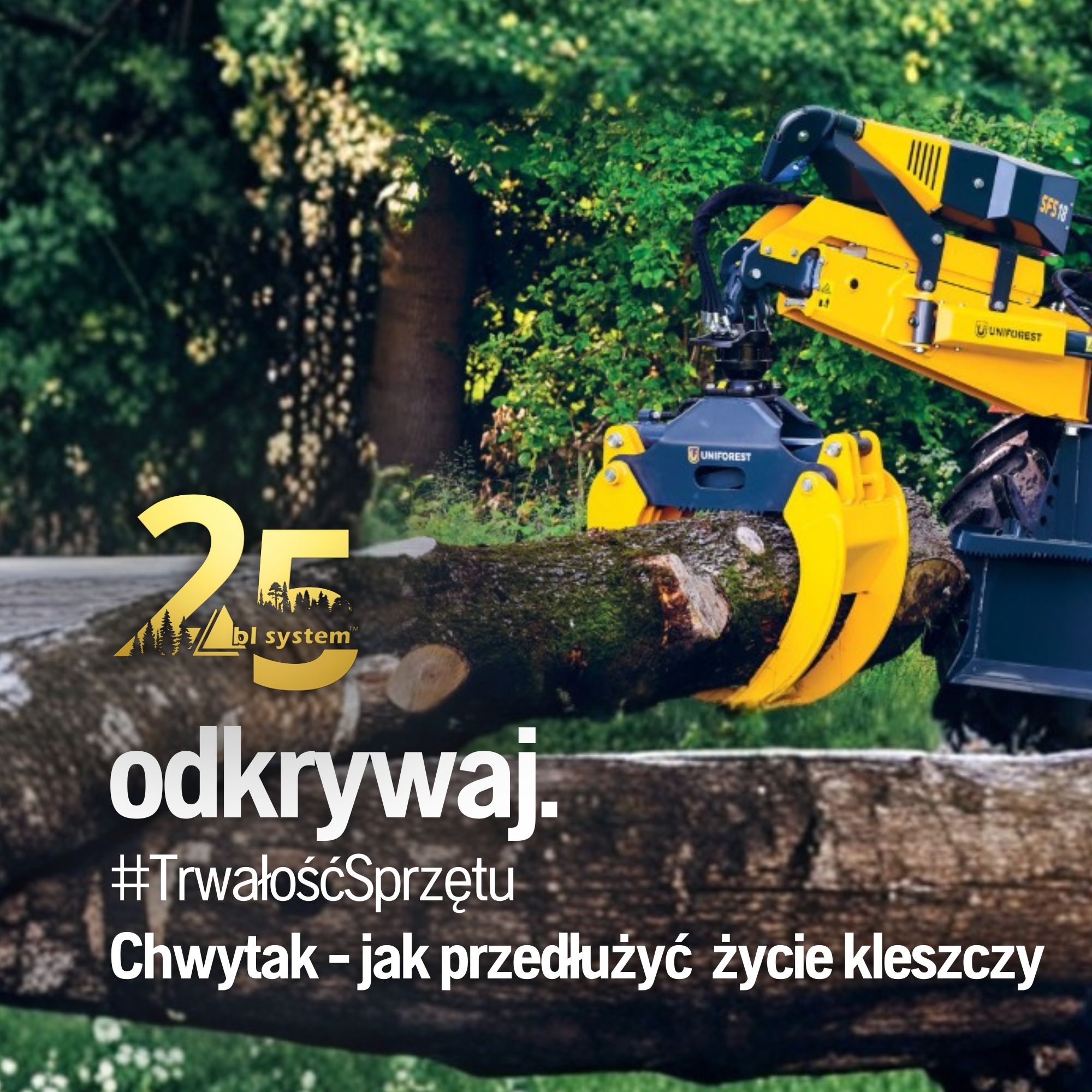 Chwytak – serwis szczęk, czyli jak przedłużyć życie kleszczy do drewna