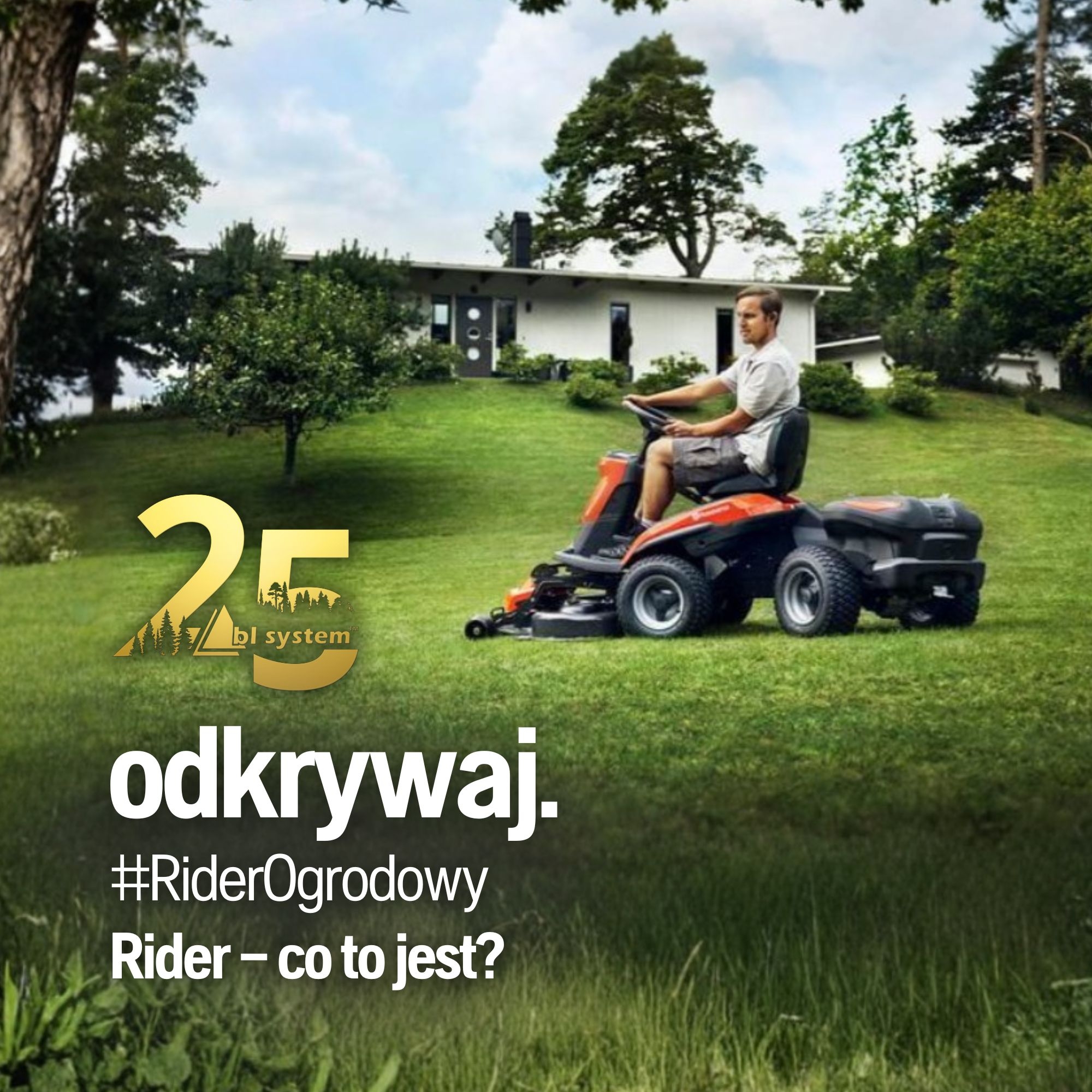 Rider ogrodowy – co to?