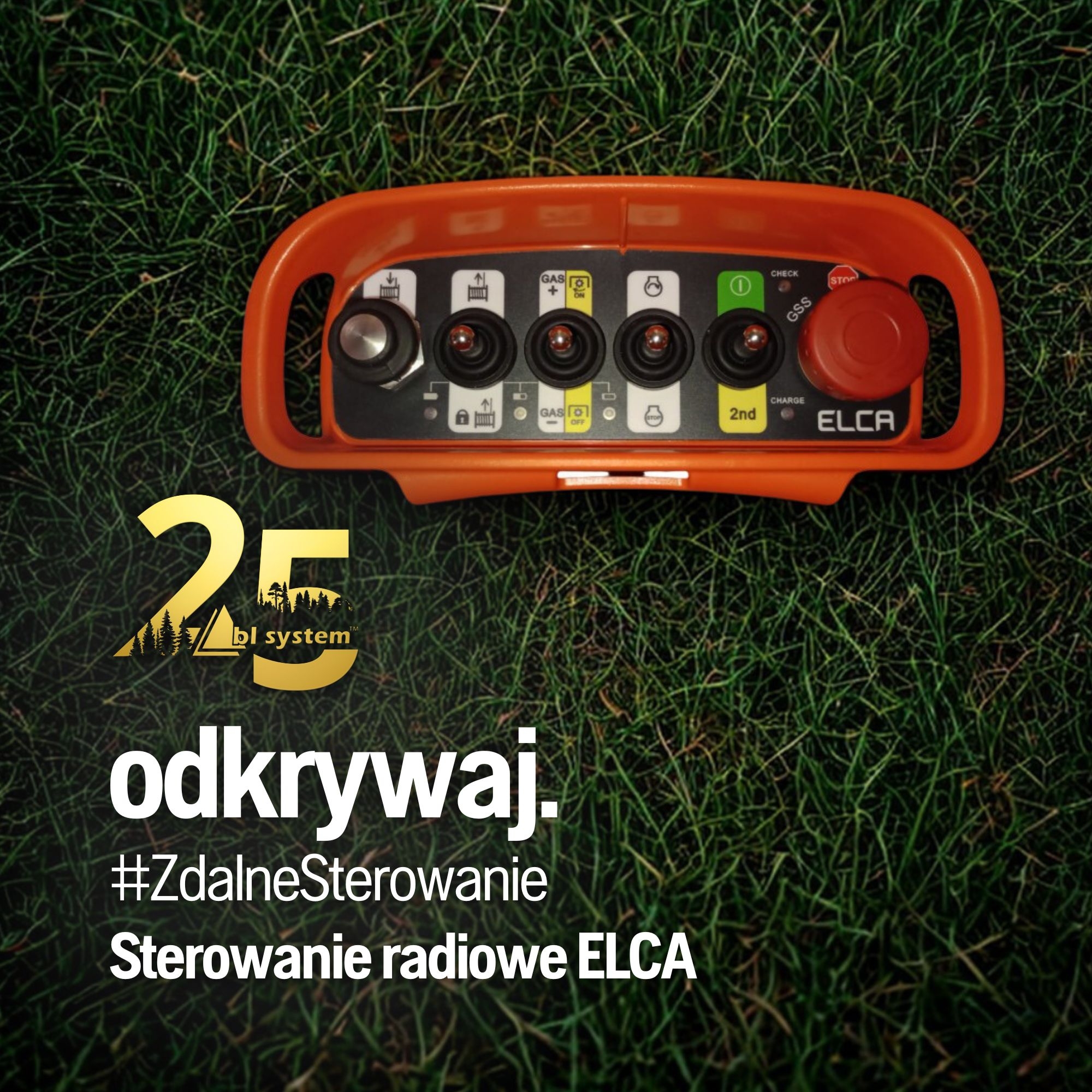 Sterowanie radiowe ELCA – charakterystyka, zasięg i ergonomia