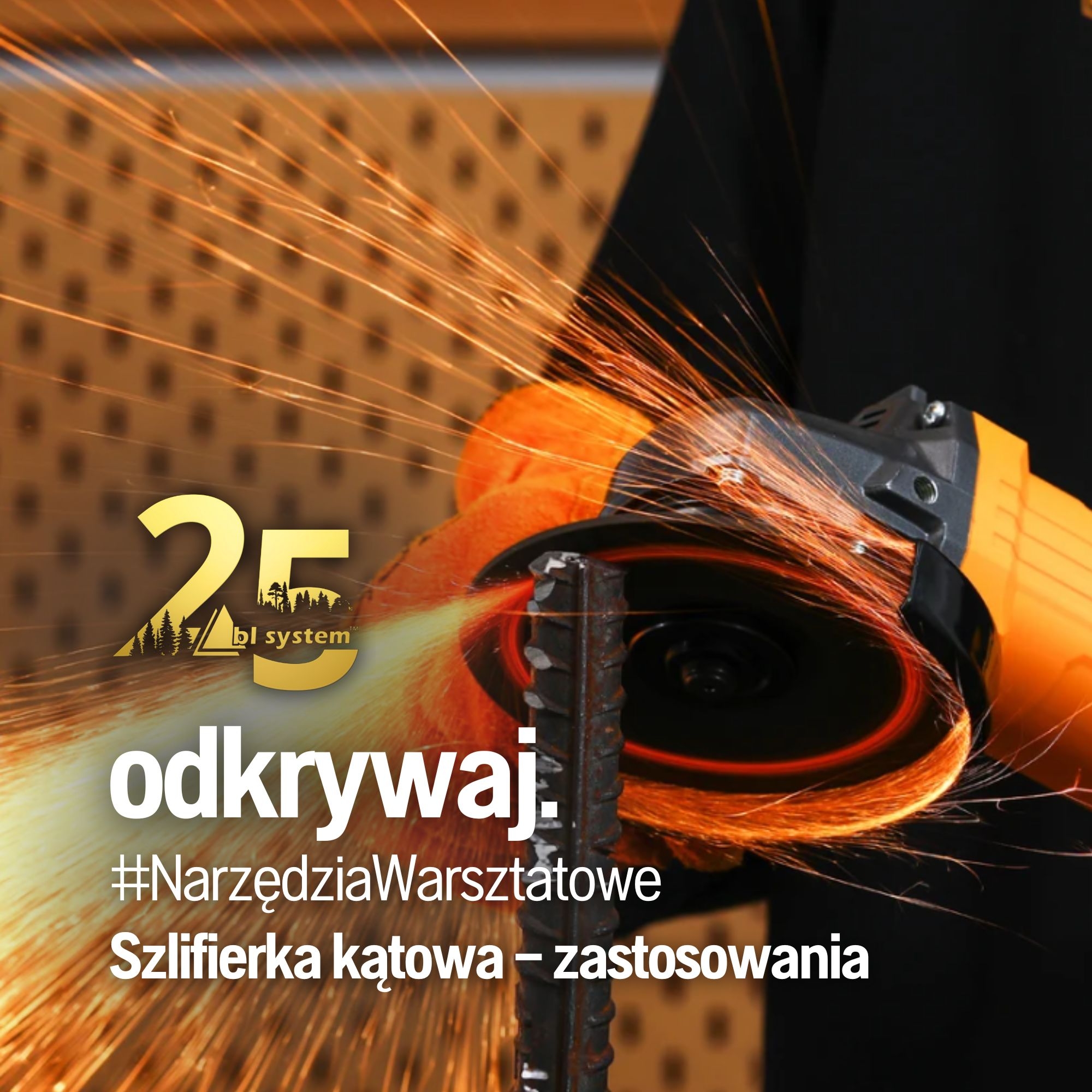 Szlifierka kątowa z włącznikiem łopatkowym – zastosowania