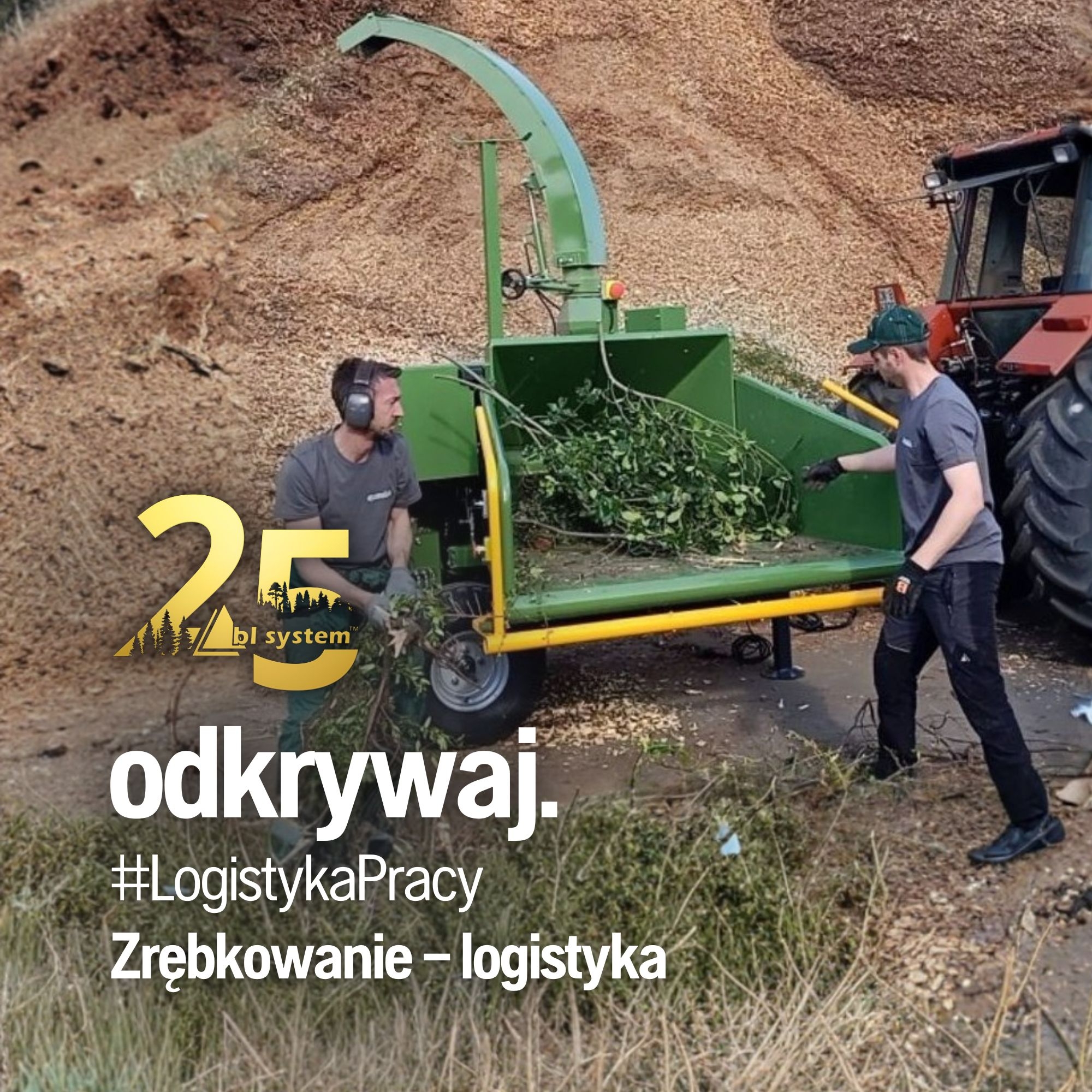 Zrębkowanie – logistyka. Jak dobrze zorganizować pracę z rębakiem?